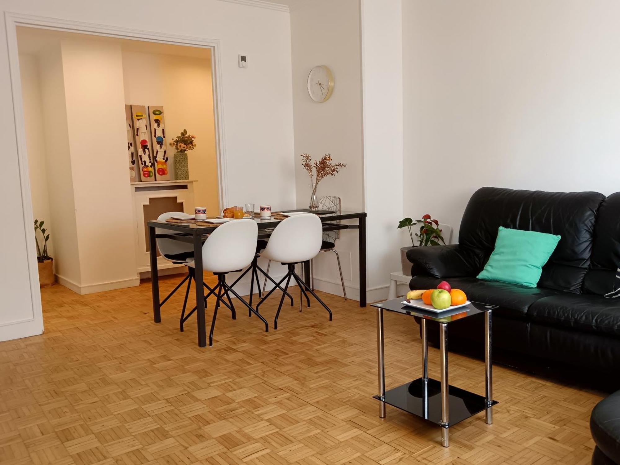 Grand Paris, Private Parking, Balcony And Metro, 24 Self Checking * Bondy